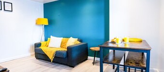 Perfect flat for the beach and town centre