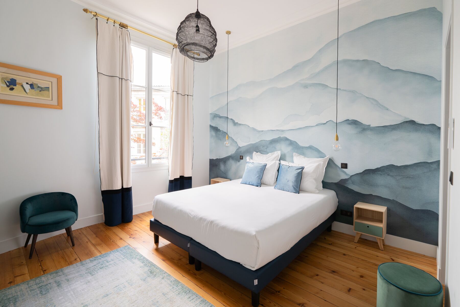 2 chambres, Wi-Fi gratuit, draps fournis