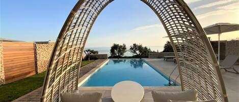 Villa Executive, 2 camere da letto, 2 bagni, vista piscina | Piscina privata
