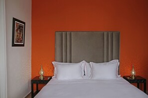 4 bedrooms, in-room safe, iron/ironing board, travel cot