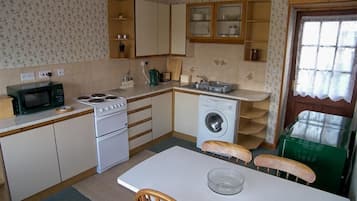 Fridge, microwave, high chair, ice maker