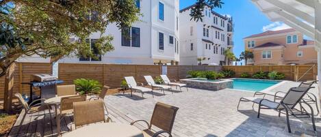 Udendørs spisemuligheder