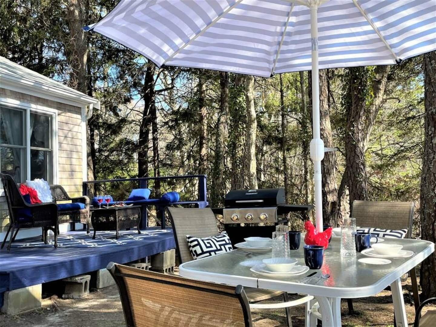 Opções para refeição ao ar livre