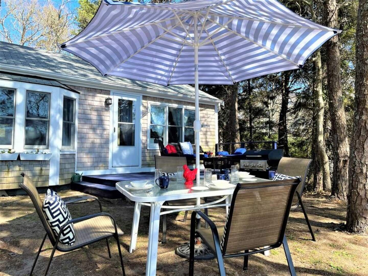 Opções para refeição ao ar livre