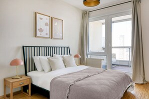 2 間睡房、熨斗/熨衫板、Wi-Fi、床單