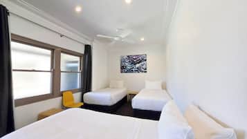 Triple Single Room (Shared Bathroom) | Free WiFi, bed sheets