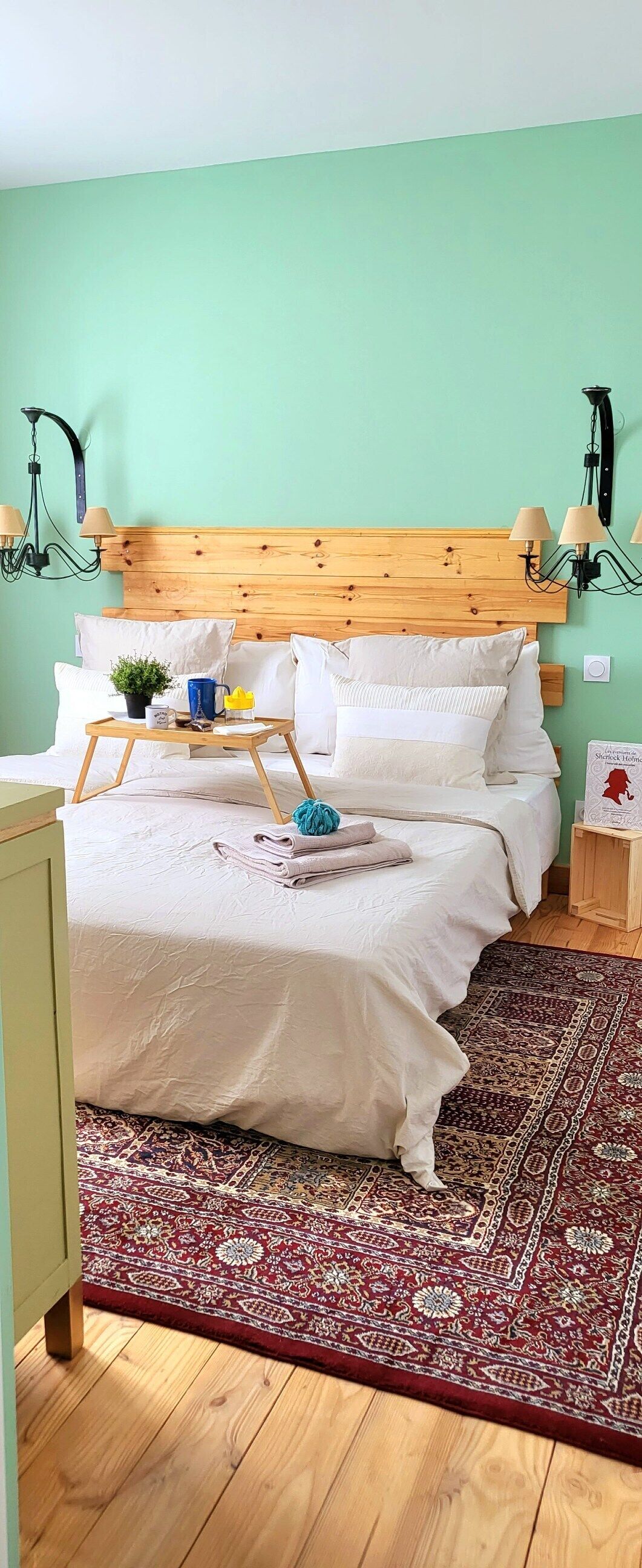 3 chambres, fer et planche à repasser, lit parapluie, Wi-Fi gratuit