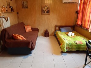 1 Schlafzimmer, Zimmersafe, Bügeleisen/Bügelbrett, Reisekinderbett