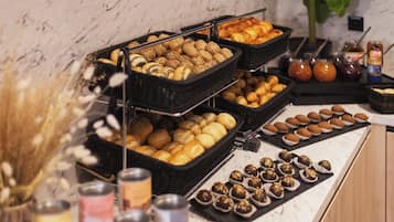 Desayuno buffet todos los días (EUR 17 por persona)