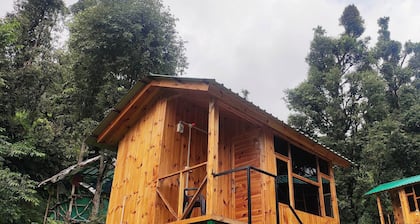Wooden cottages