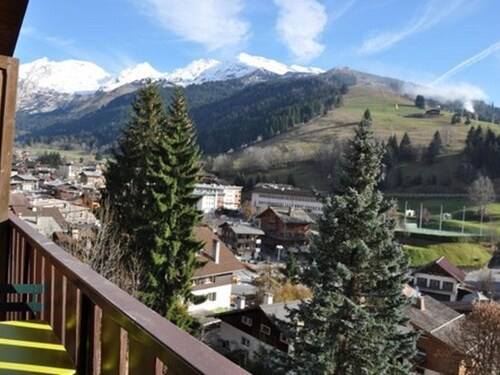 Duplex 10 personnes avec balcons et garage - La Clusaz centre, proche pistes et commerces