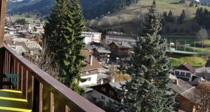 Duplex 10 personnes avec balcons et garage - La Clusaz centre, proche pistes et commerces