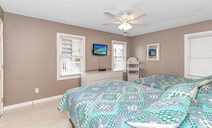 6 bedrooms, iron/ironing board, travel crib, free WiFi