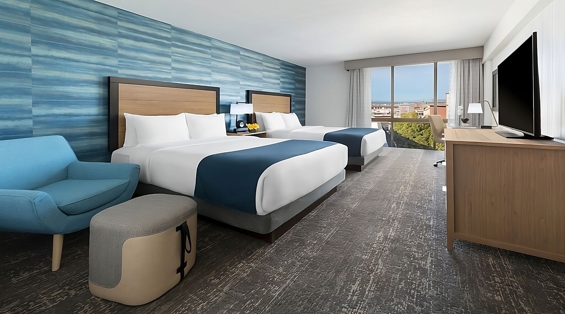 3 Pet-friendly Accommodations with Partial Bay View! Game Room & Parking Onsite!