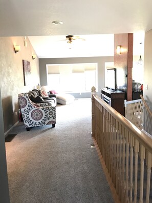 Smart TV, video games, DVD player, books