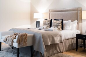 Apartemen Mewah | 3 kamar tidur, setrika/meja setrika, Wi-Fi gratis, dan seprai linen