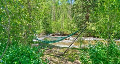 Rustic Riverside Cabin with Patio — Family Escape