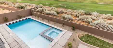 Indoor pool, a heated pool