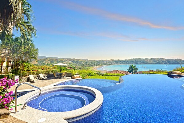 Pool - Ocean View Luxury Condo next to pool + access to all amenities. (Herradura)