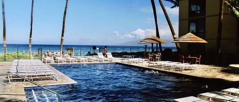 Una piscina climatizada