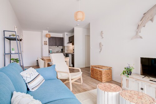 Ressourcez-vous dans ce bel appartement à Lacanau