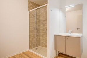 Shower, hair dryer