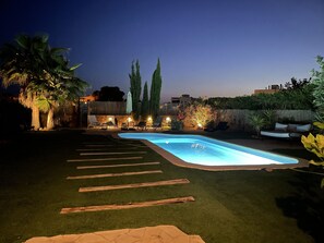 Alberca al aire libre 