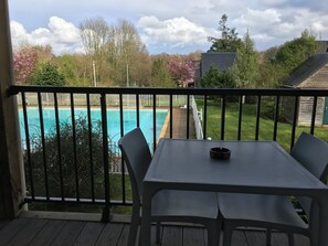 Outdoor dining - Holiday Cosy Proche Plage (Equemauville)