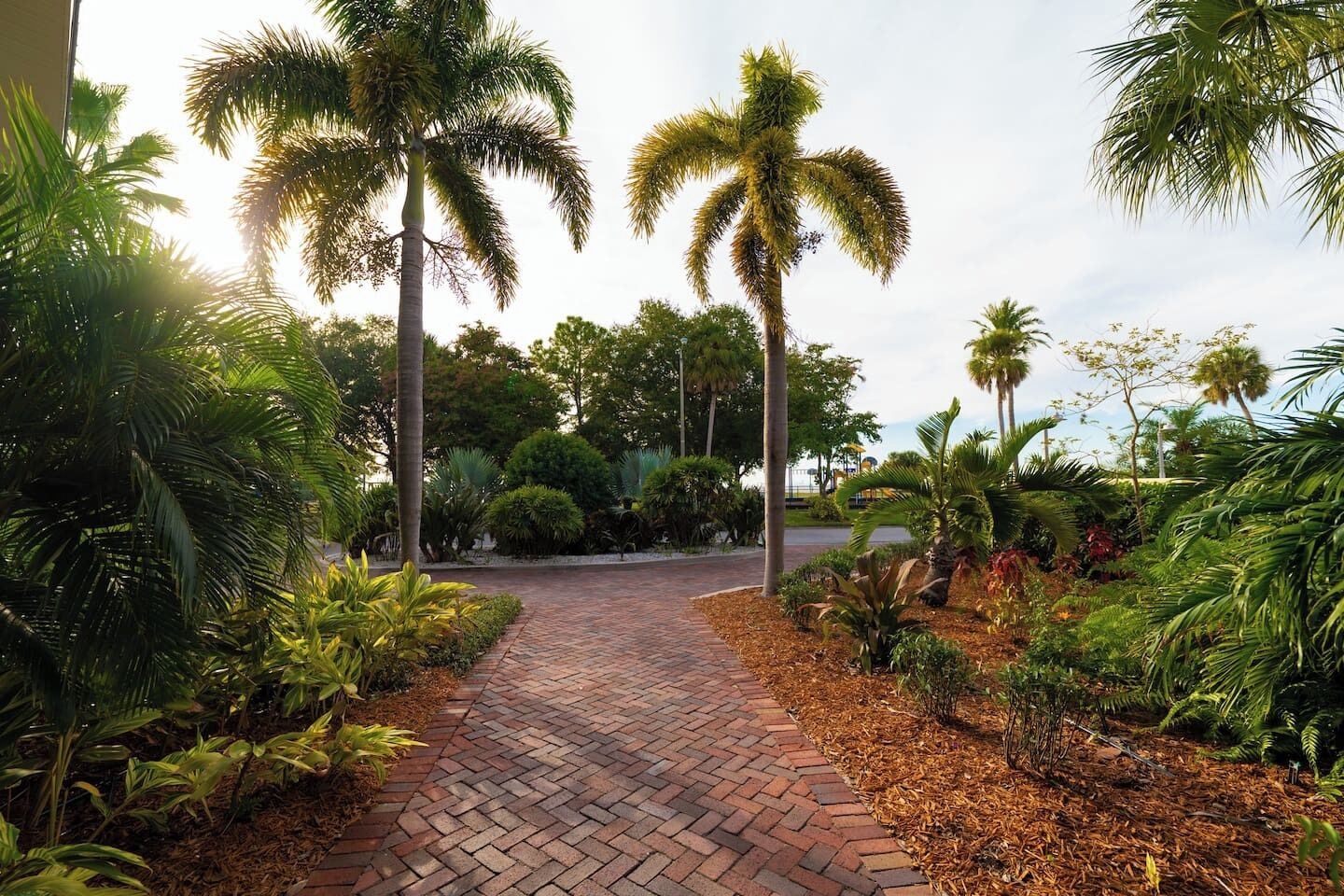 Jardines del alojamiento