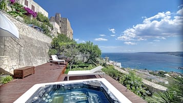 Idromassaggio all'aperto