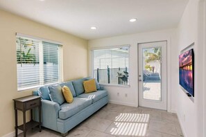 TV, video games, foosball, offices