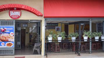 Fassade der Unterkunft