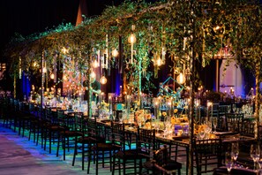 Área para banquetes al aire libre