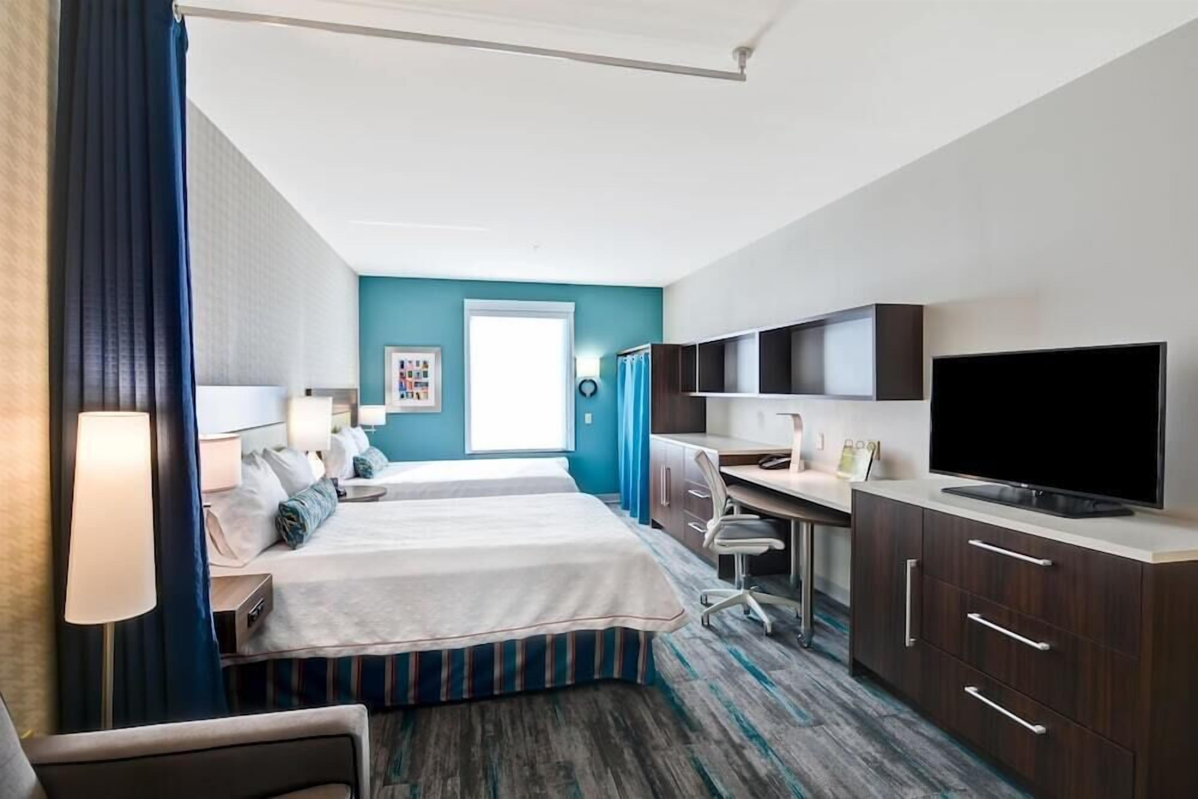 2 Connecting Suites at a  Hotel