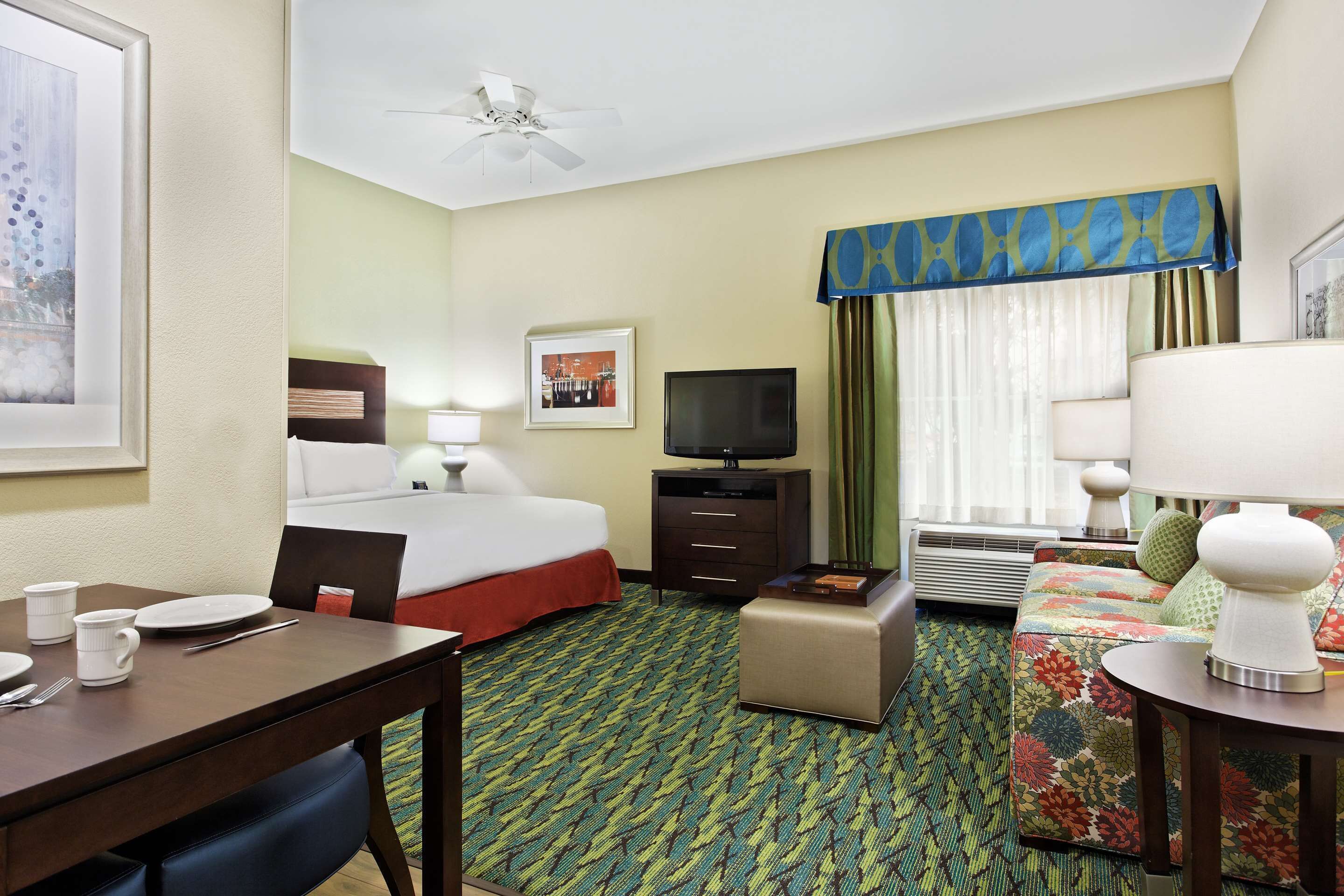 2 Connecting Suites at a  Hotel