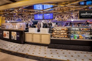 Indulge in a selection of pastries and specialty coffee at this on-site coffee shop.