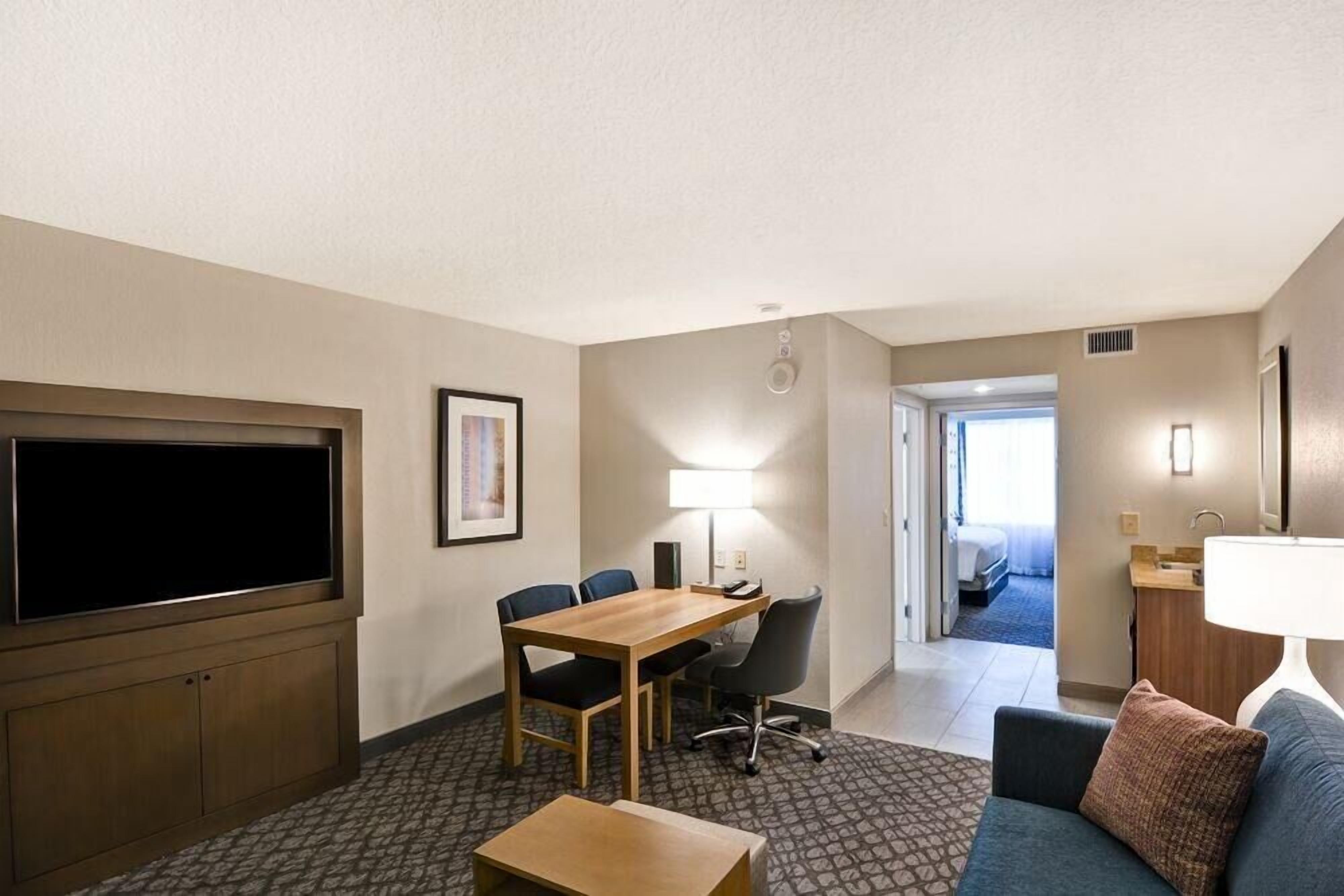 2 Connecting Suites at a  Hotel