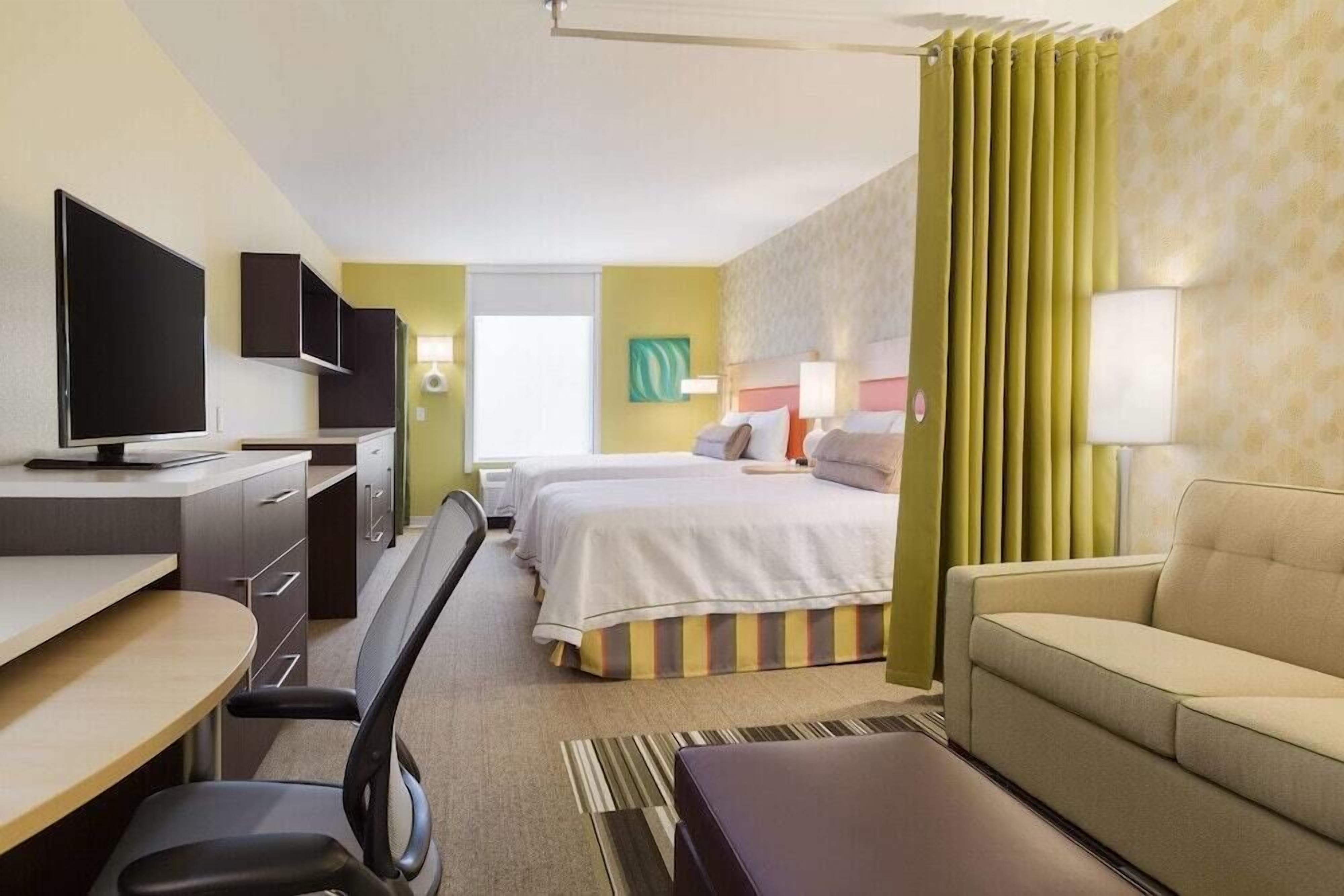 2 Connecting Suites at a  Hotel