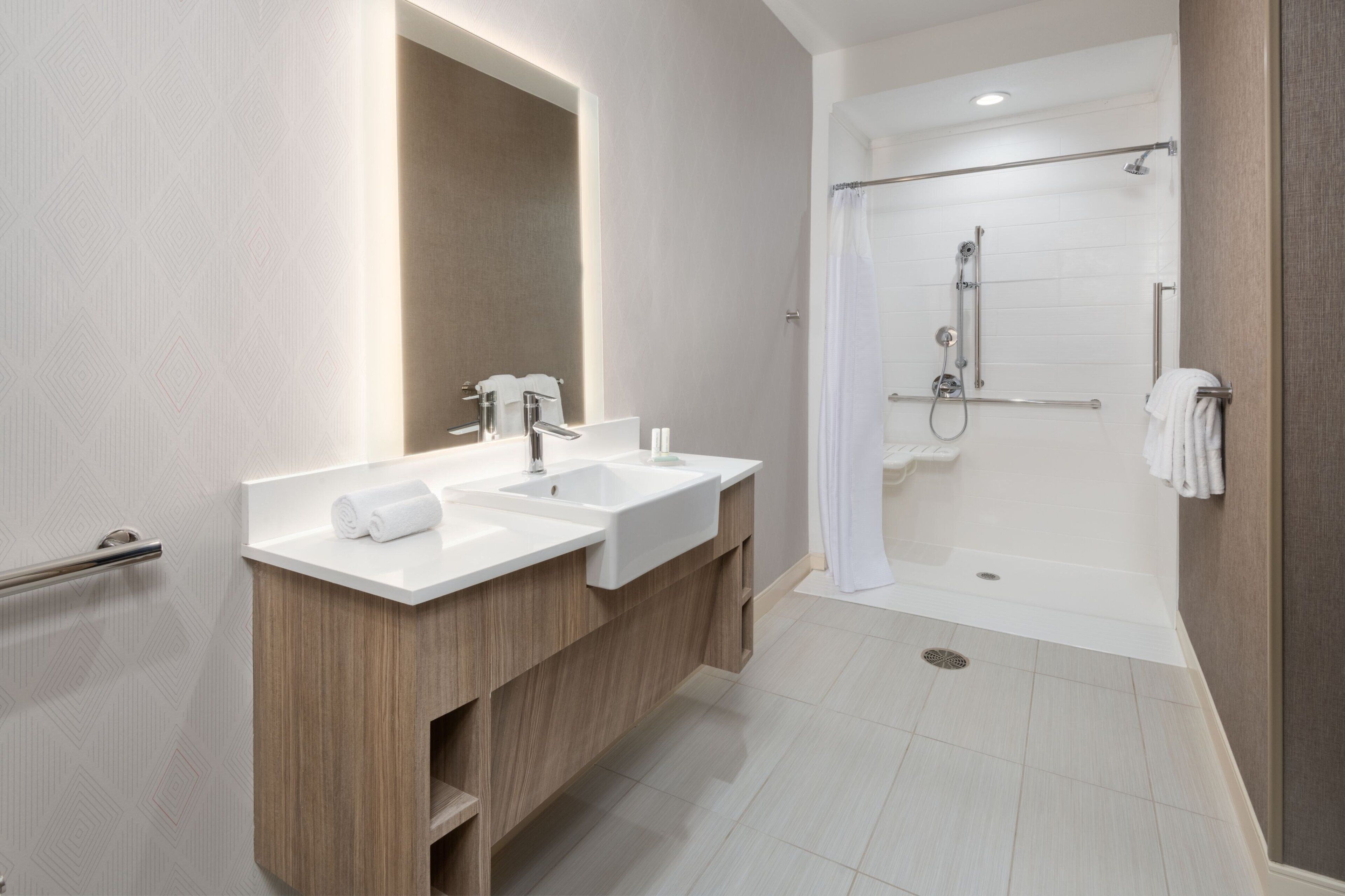 free toiletries, hair dryer, towels, soap