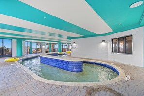 Indoor pool, outdoor pool