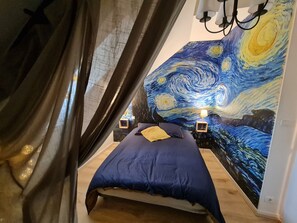 2 habitaciones, tabla de planchar con plancha y wifi gratis 