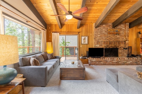 Forest-Surrounded Secluded Cabin w/ Large Deck | Fawn by AvantStay