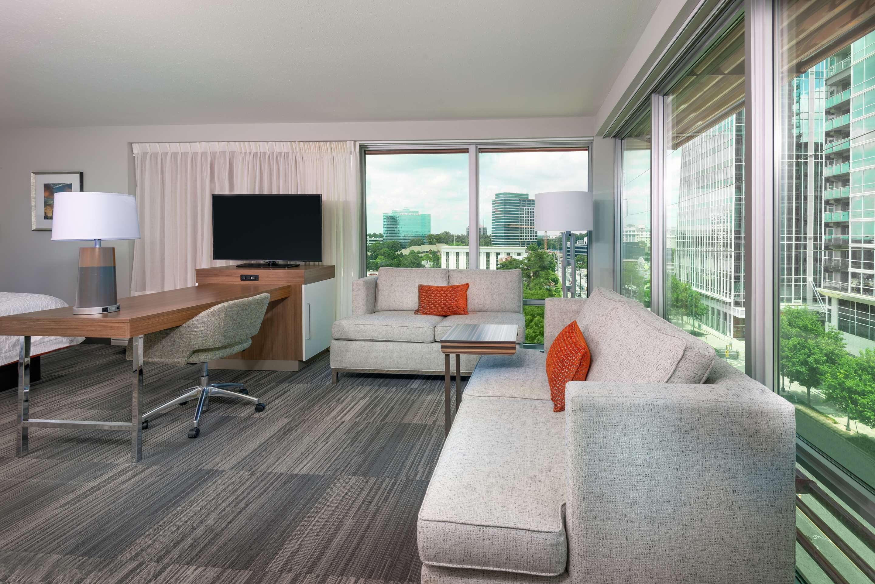 2 Connecting Suites at a  Hotel