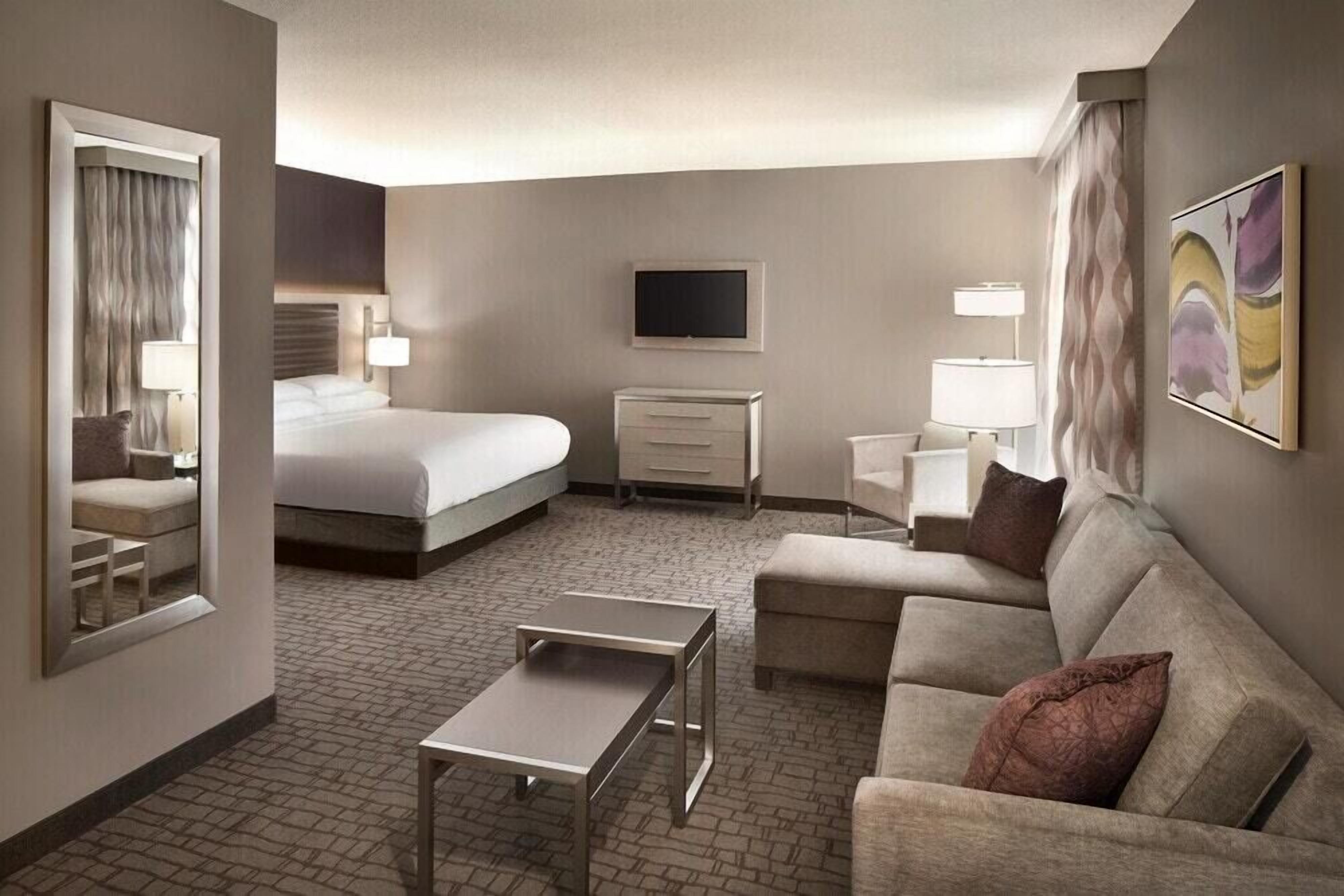 2 Connecting Suites at a  Hotel