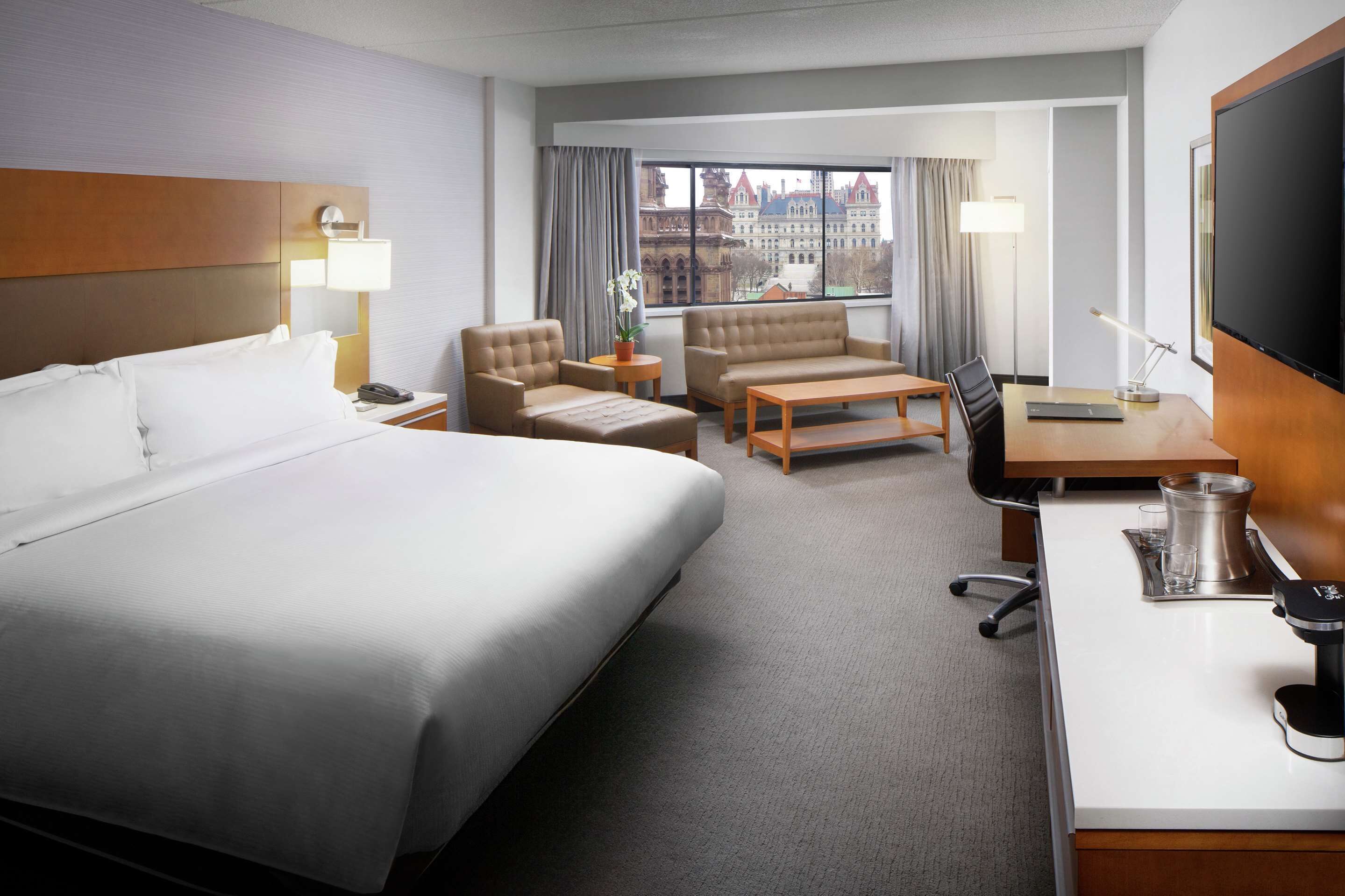 2 Connecting Suites at a  Hotel