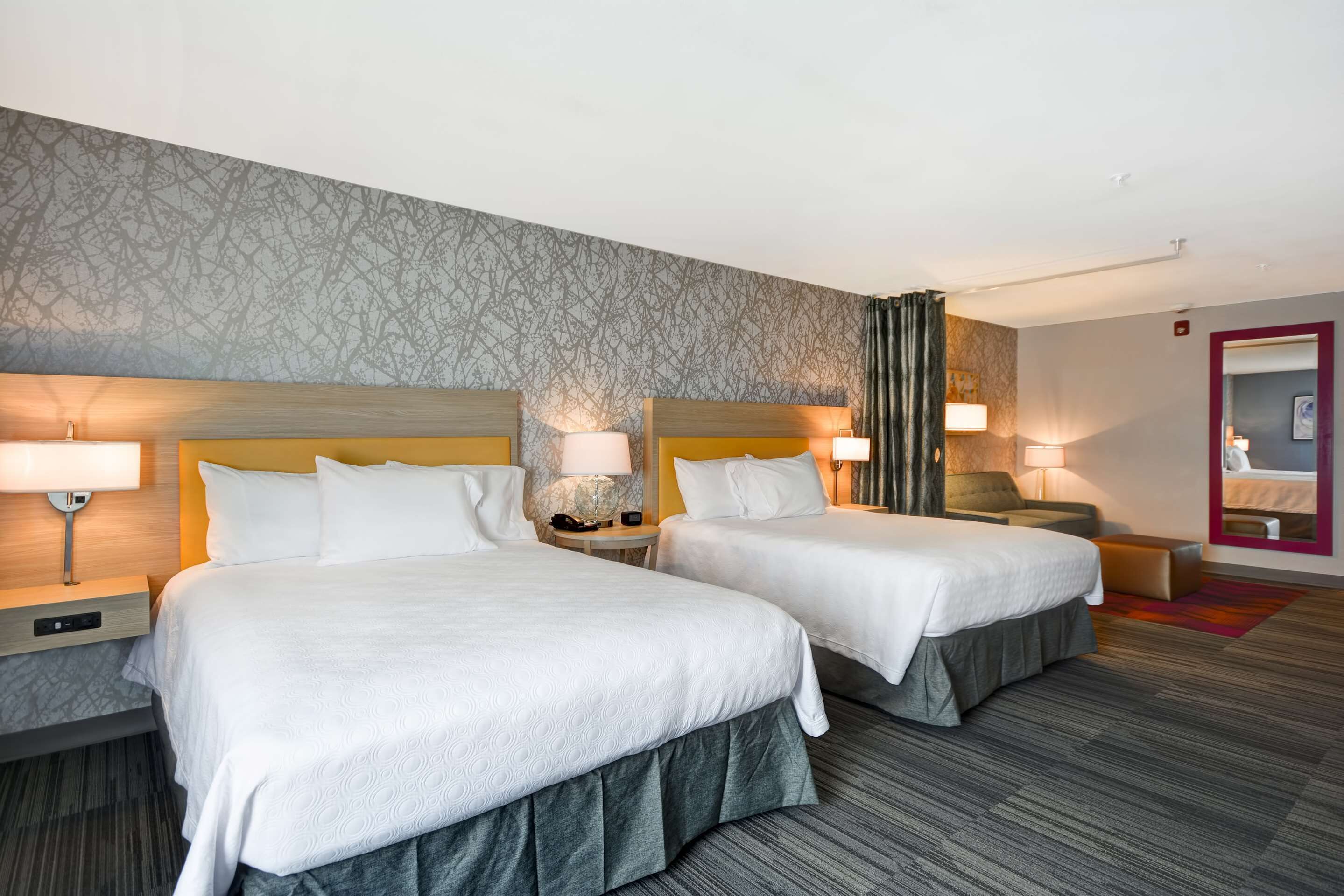 2 Connecting Suites at a  Hotel
