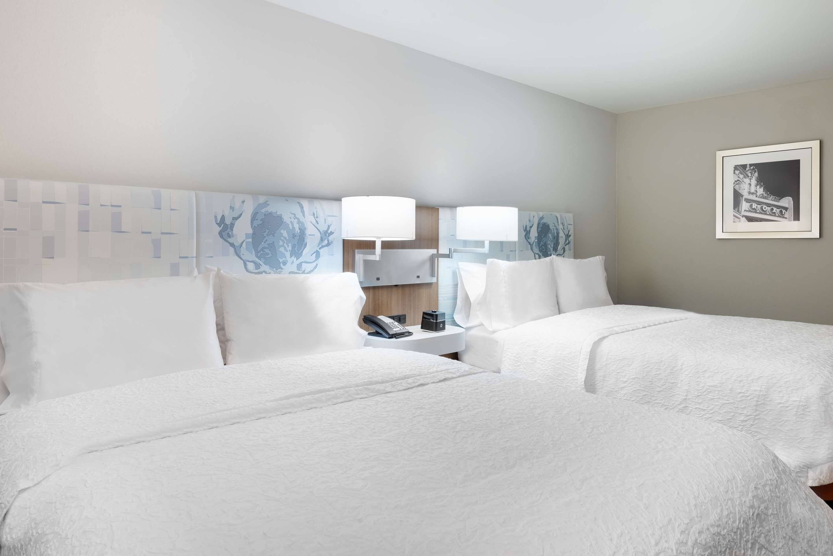 2 Connecting Suites at a  Hotel