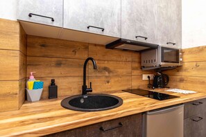 Apartment | Private kitchen - More Apartments na Estonskoy 37 k 11 (Estosadok)