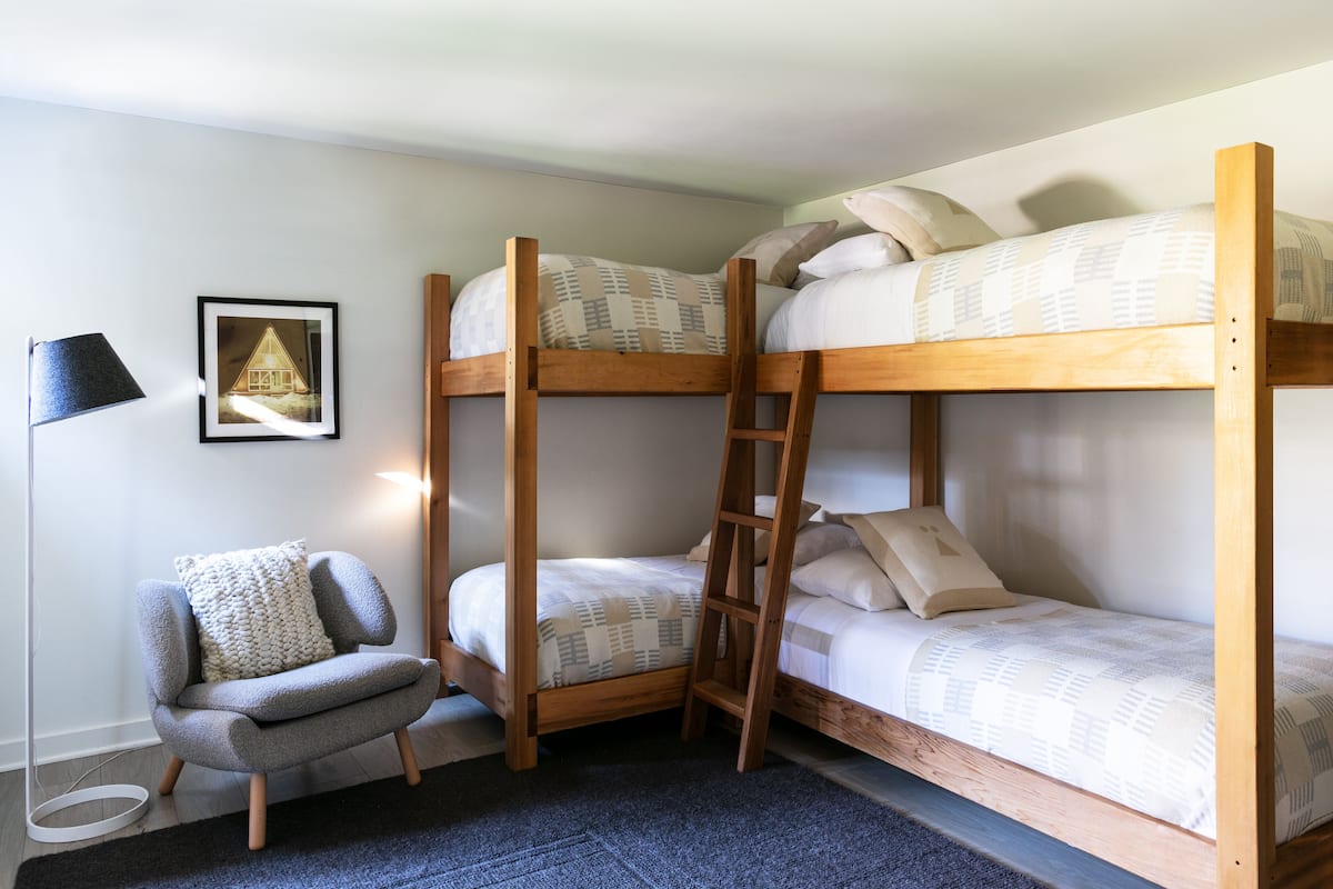 Twin Bunk | 1 bedroom, pillowtop beds, individually decorated, desk