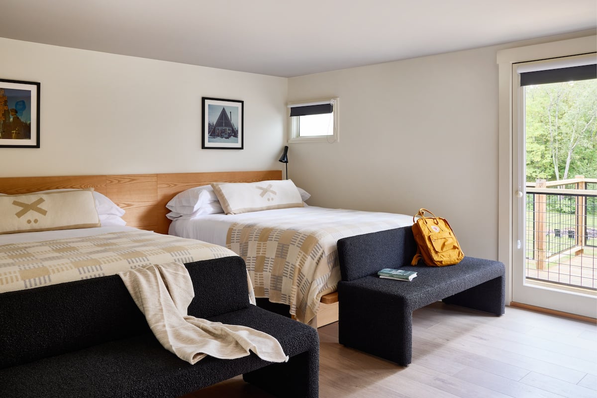 Deluxe Double Queen | 1 bedroom, pillowtop beds, individually decorated, desk